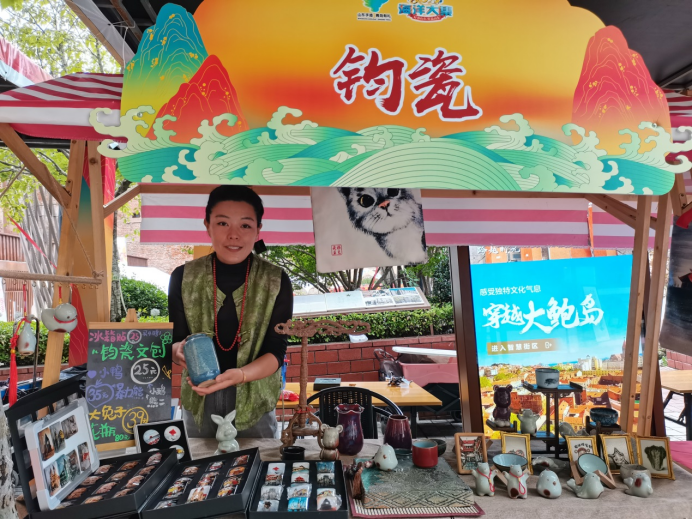 ！20余项沿黄流域老手艺惊艳国庆打卡值爆表瓦利棋牌青岛市市北区非遗手造大集也太会了吧(图5)